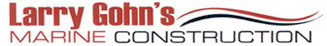 Larry Gohn's Marine Construction Logo